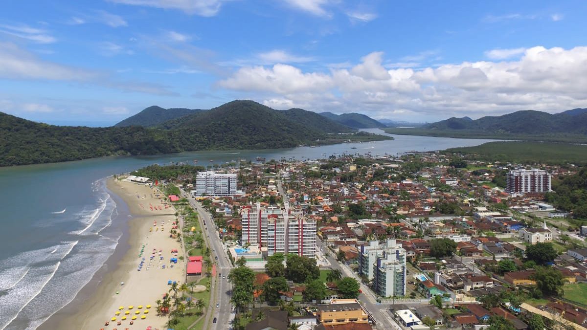 Vista aérea de Bertioga